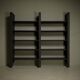 Philippe Starck “Herbert Schoenheit” shelving system for Disform, Barcelona 1986