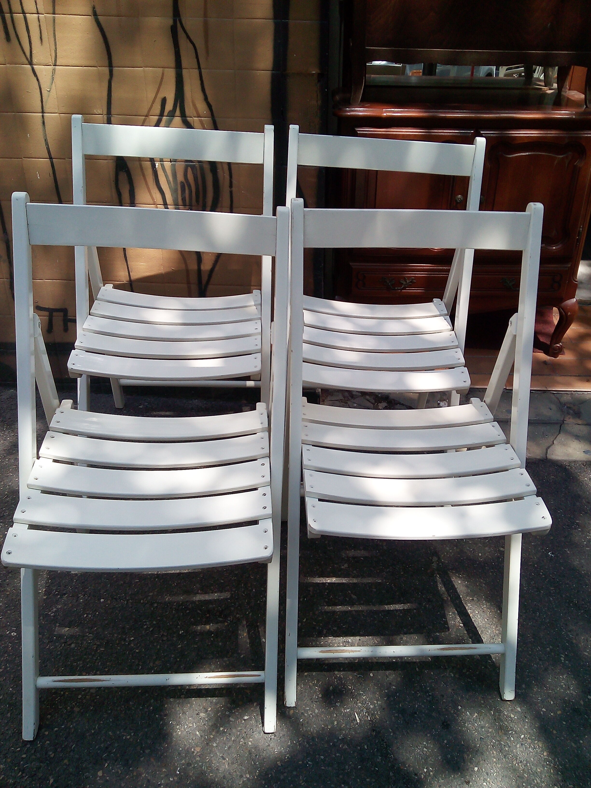 Folding chairs