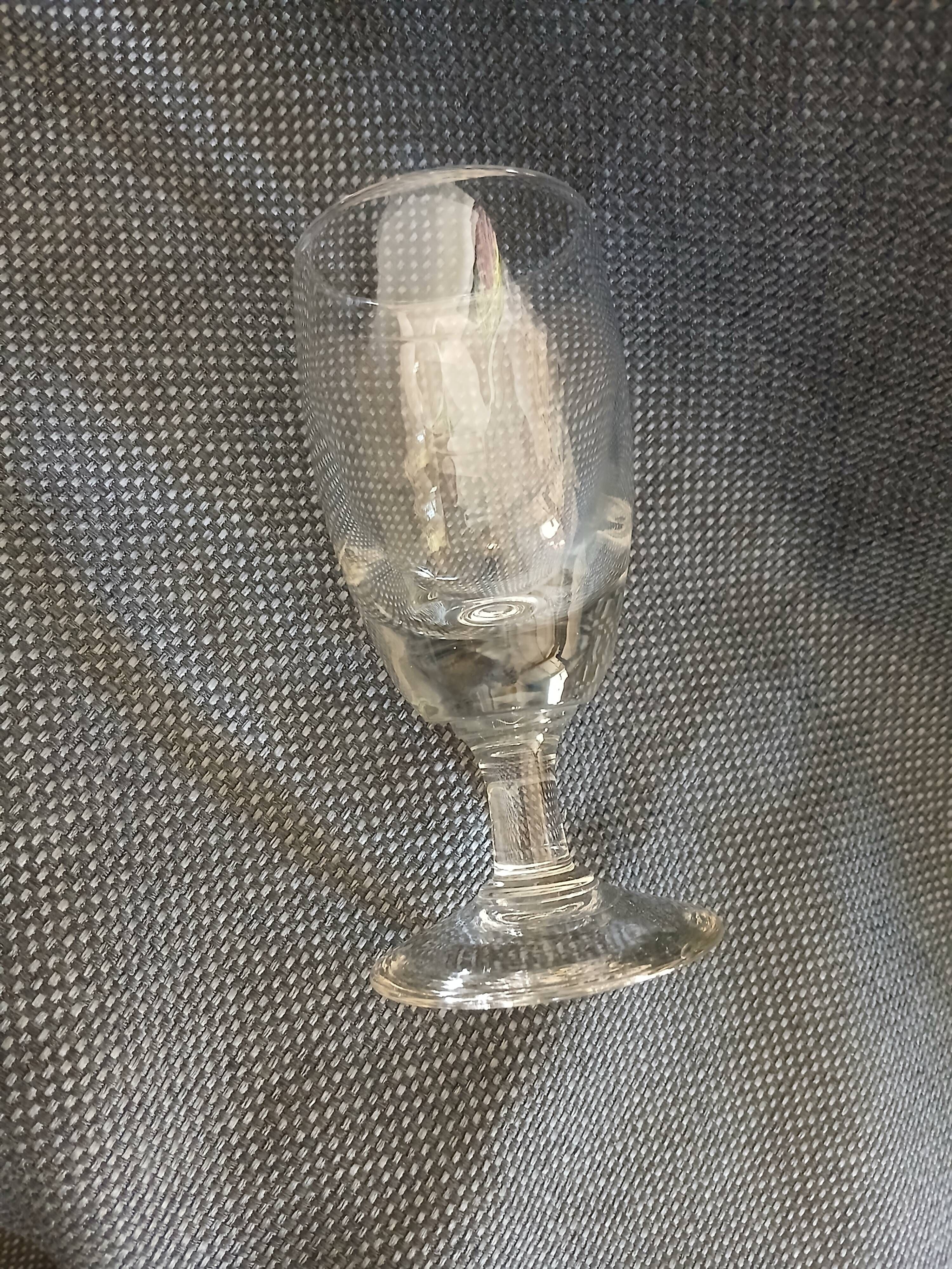 6 antique absinthe glasses