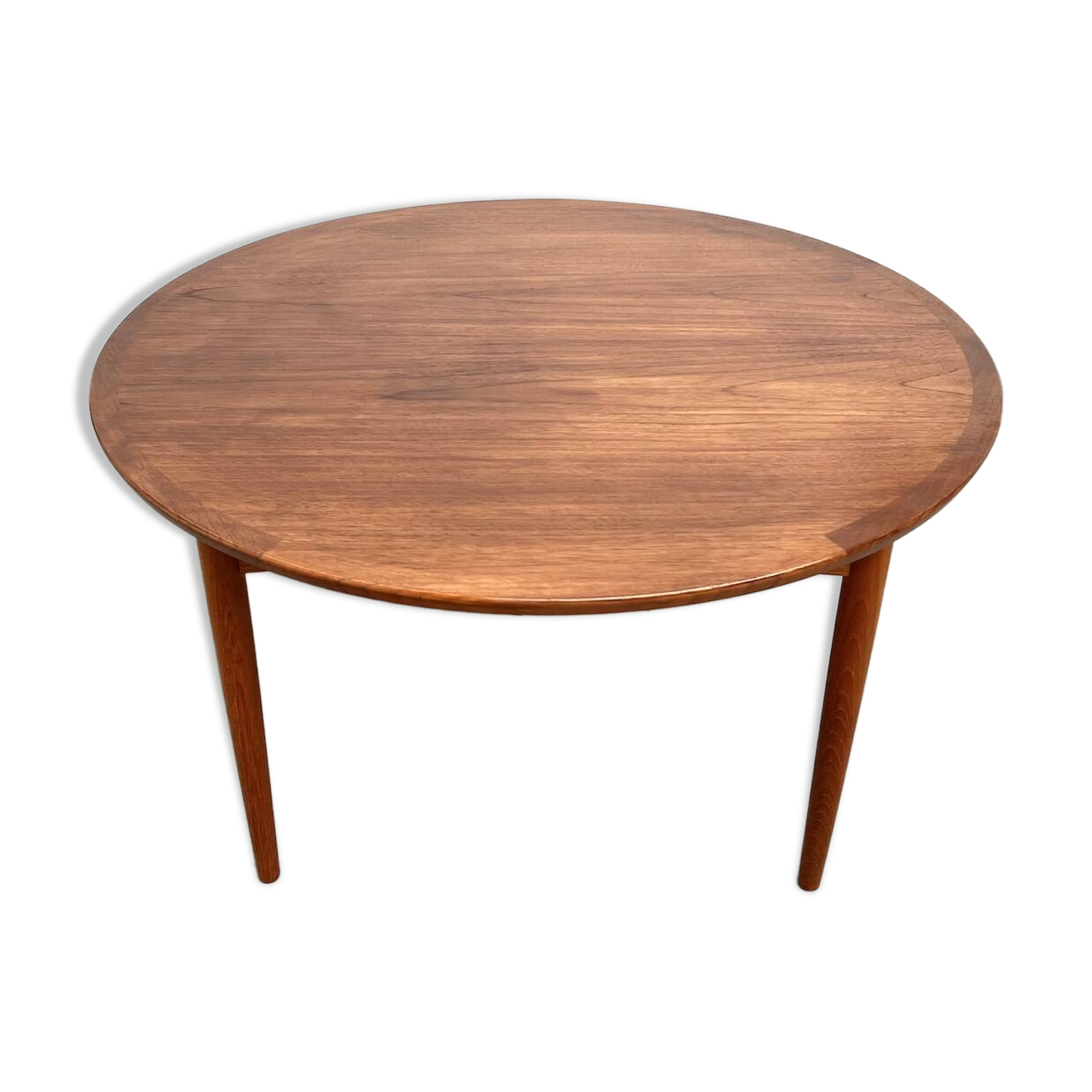 Table basse scandinave par Mobelintarsia, circa 1960