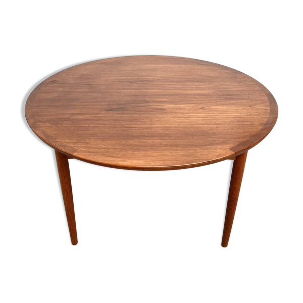 Table basse scandinave par Mobelintarsia, circa 1960