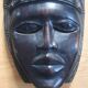 African ceremonial mask in handmade ebony wood