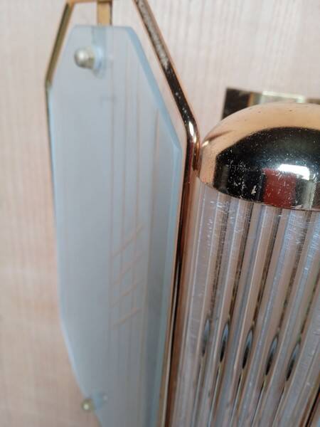 vintage Hollywood regency wall lamp ep 1980