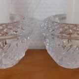 Set of candlesticks Cristal D'Arques Fontenay