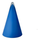 XXL blue Teepee table lamp SCE Habitat, 1980/90