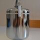 chrome metal ice bucket or elephant ice cubes made in Japan vintage 1970
