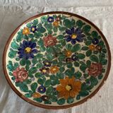 Large flowered dish