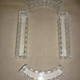 Antique crystal runner or centerpiece