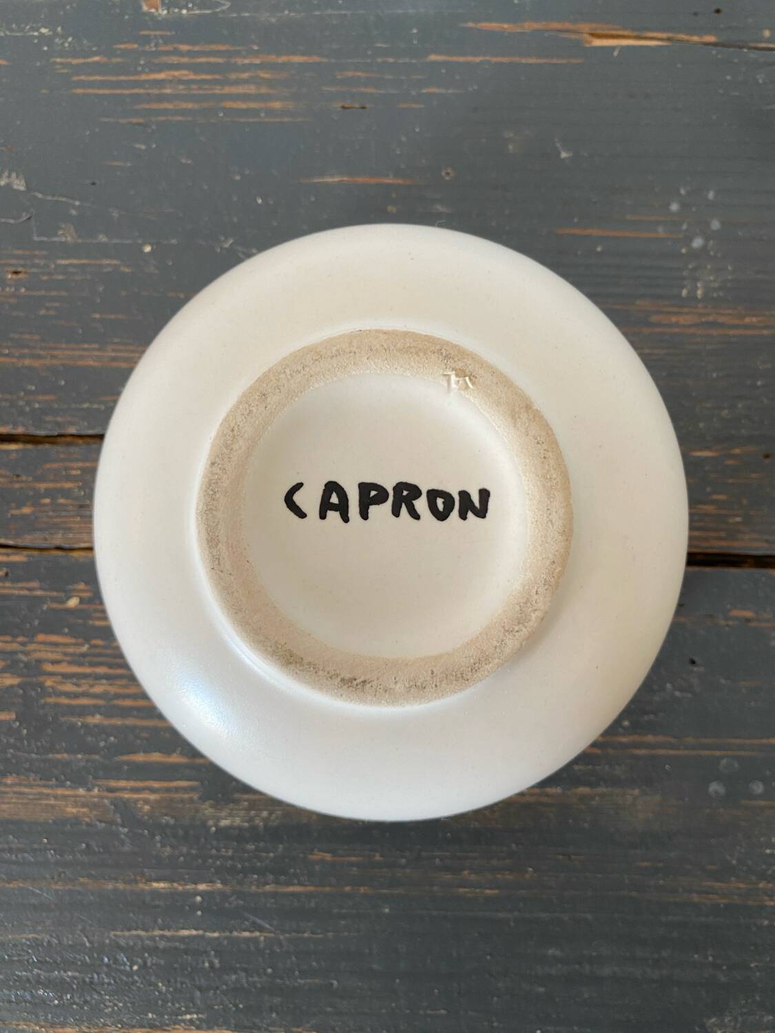 Roger Capron fruit bowl, Vallauris