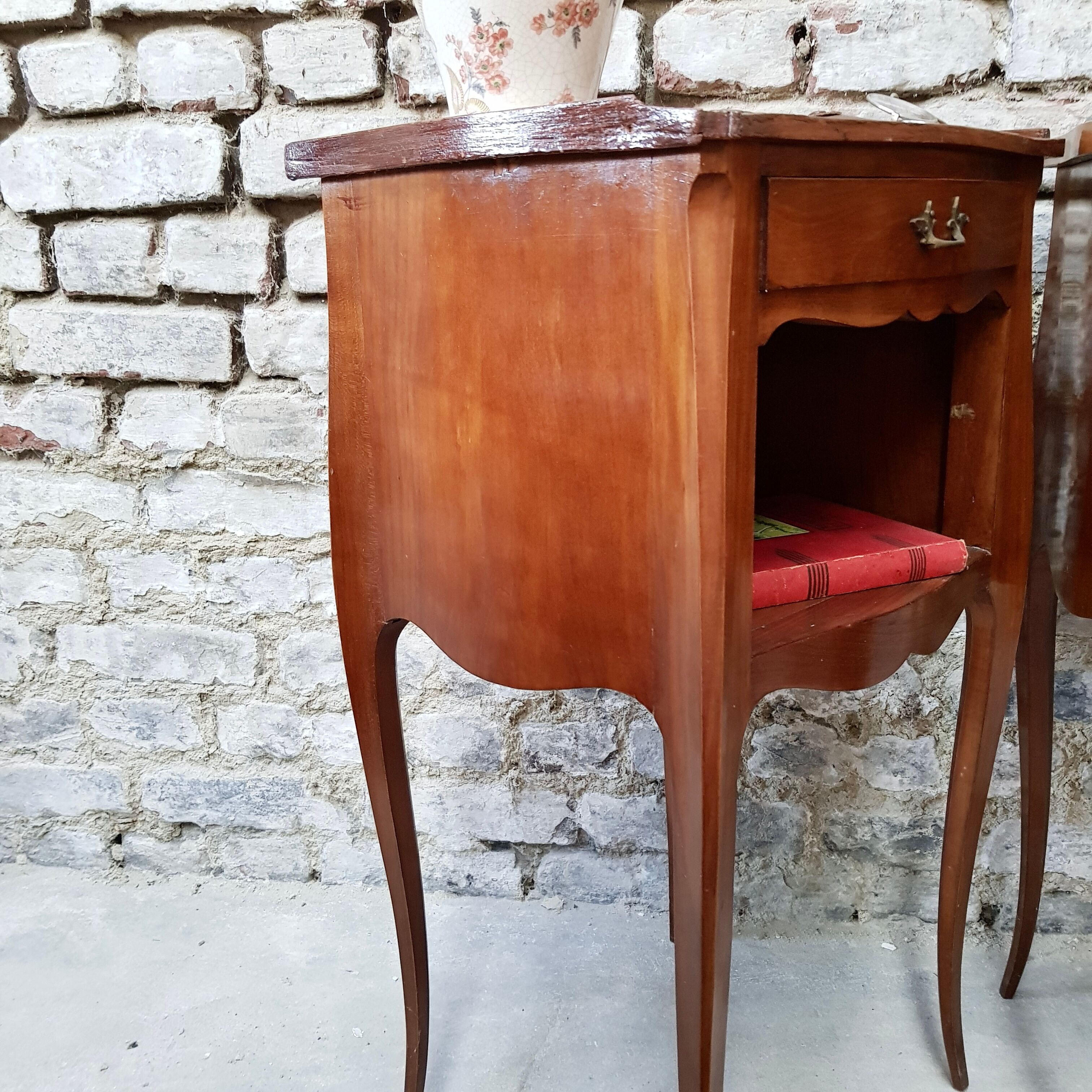 Pair of Louis XV style bedside tables