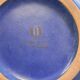 Vintage blue ceramic jug pitcher Porta Celi Spain