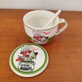 Laughing cow soup bowl