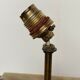 LAMP 1970 ON ONYX FOOT DESIGN FRENCH WORK MARMARA