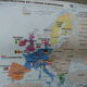 School map vintage poster Europe edition Eduscope MDI old poster