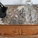 Oak bar furniture art deco style