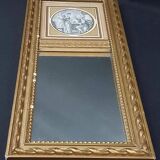 Small antique mirror "mini trumeau"
