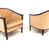 Set de 2 fauteuils "Aristokrat", Bröderna Andersson, Suède, 1960