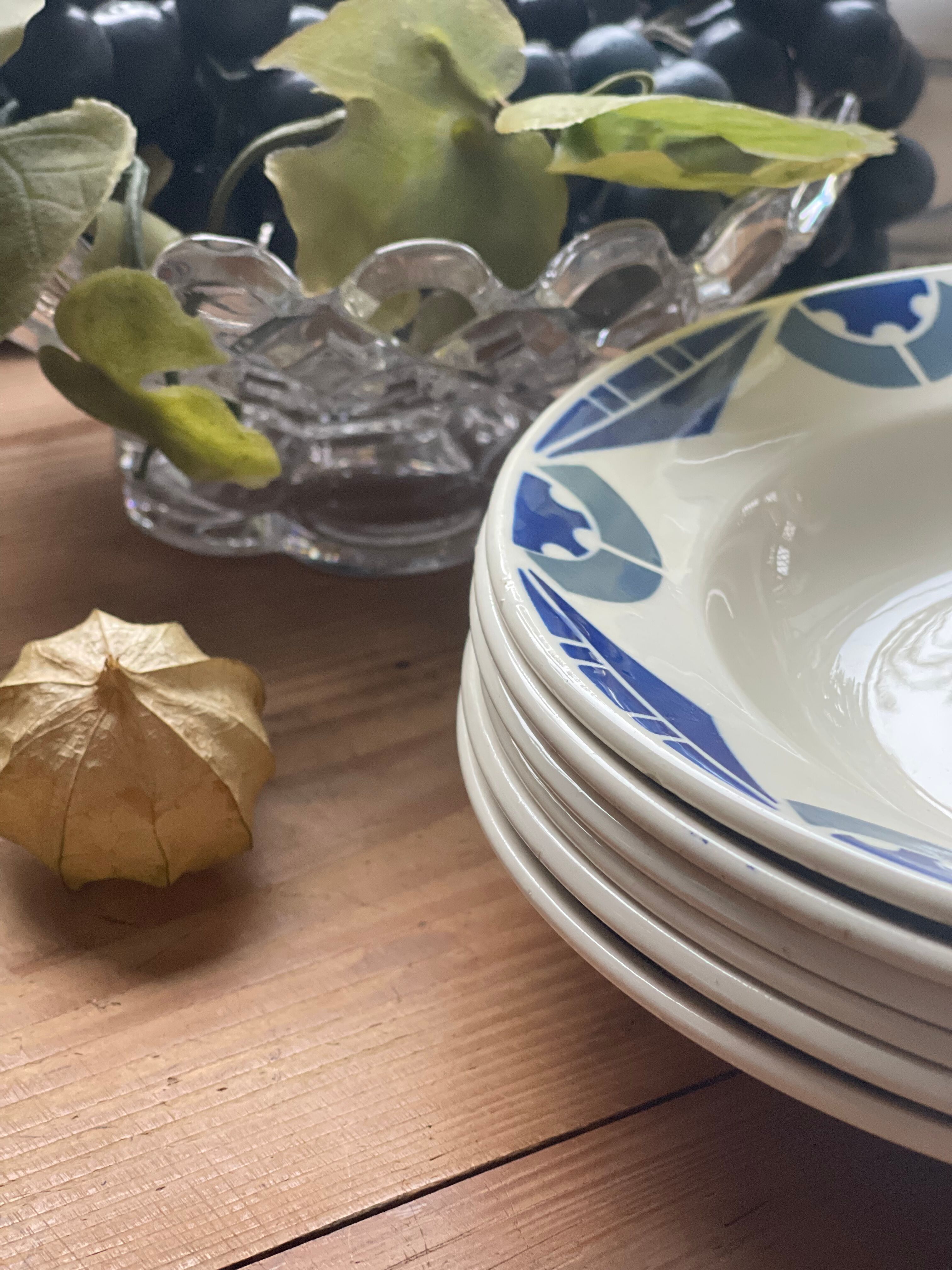 6hollow plates Badonviller 1950