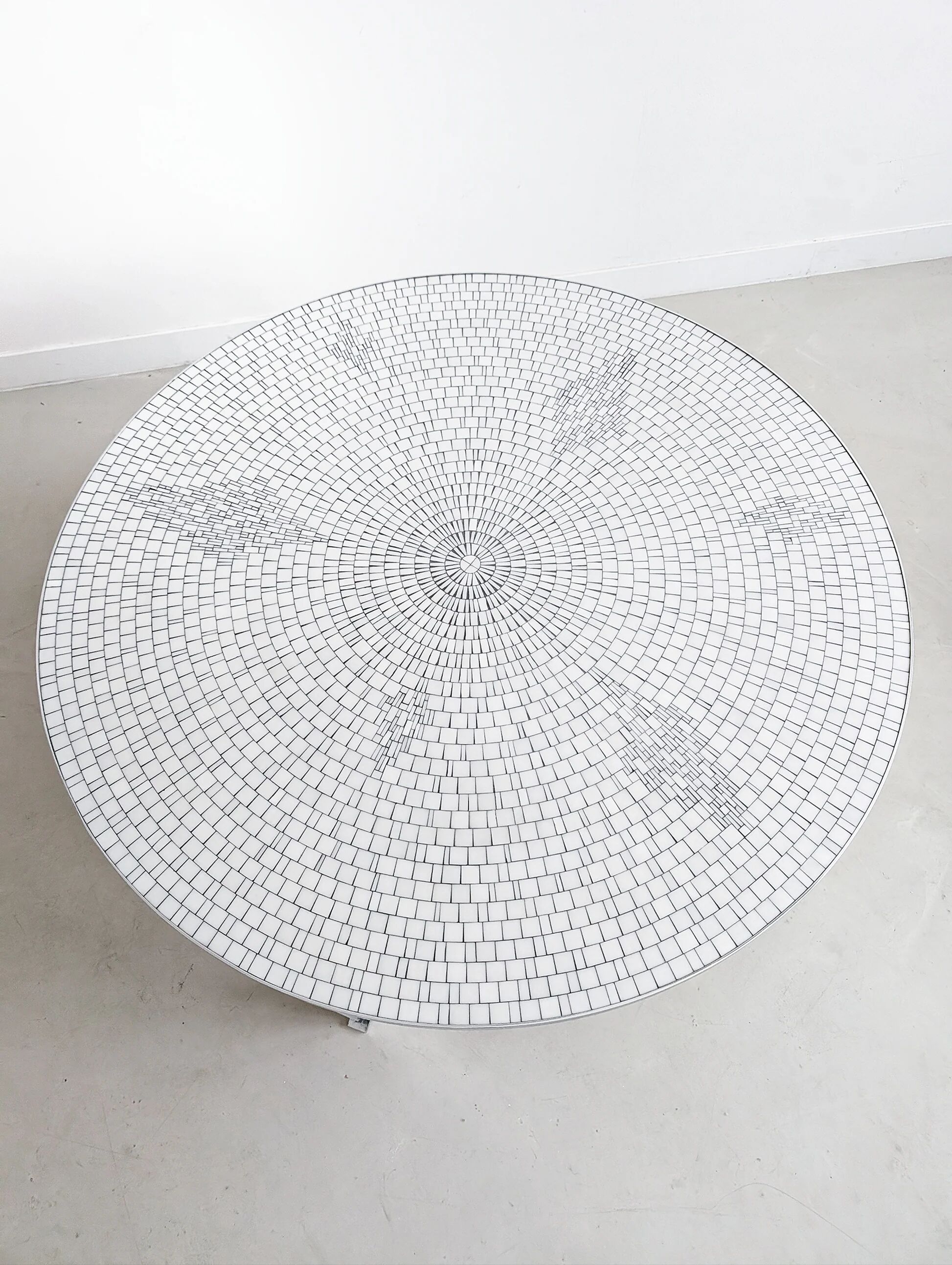 Mosaic coffee table by Berthold Müller Oerlinghausen 1960s