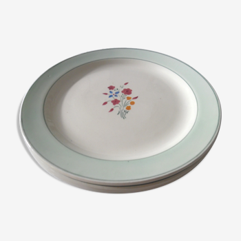 Ensemble de 4 assiettes plates HBCM