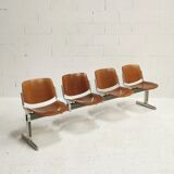 Bench 4 places, Giancarlo Piretti, Anonima Castelli, 1970