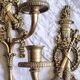 Empire wall sconces