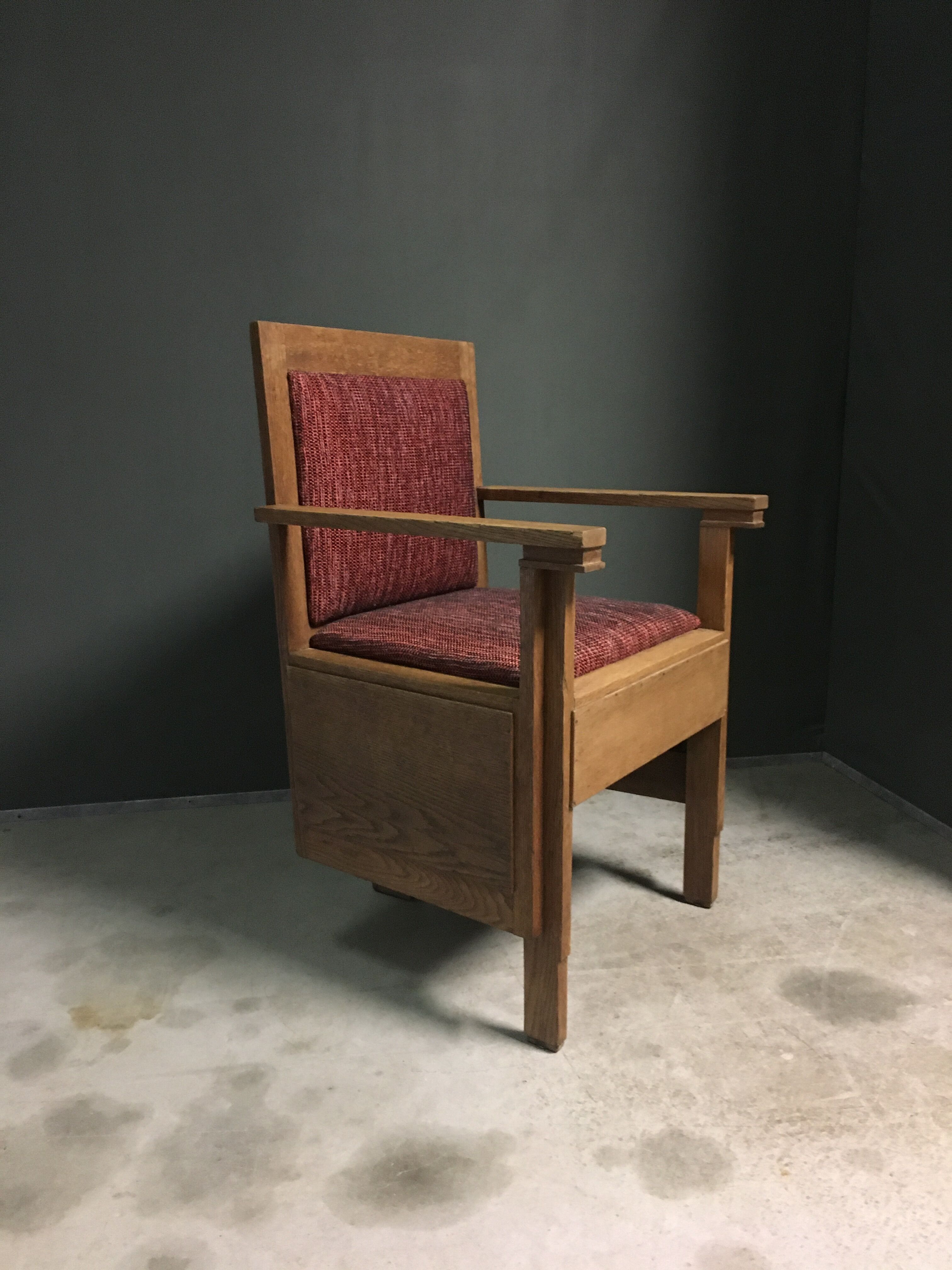 Fauteuil hollandais à 3 pieds des années 1920