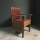 Rare Dutch  3 leg lounge chair 1920's