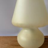 Mushroom glass lamp