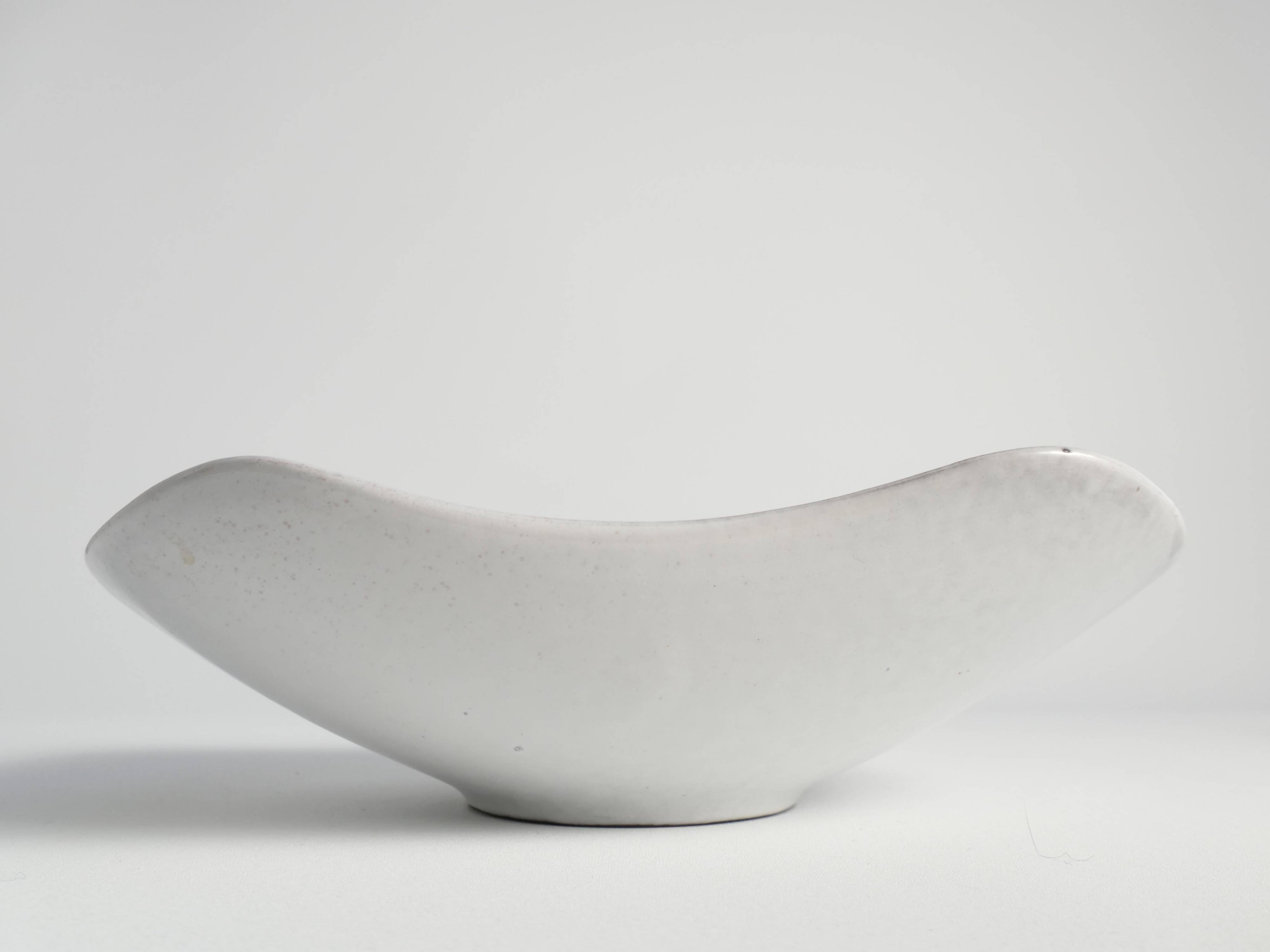 Mid-Century Ceramic Bowl "Ax" by Mari Simmulson for Upsala Ekeby, Sweden 1950s