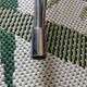 SIF foot stool Eiffel chrome metal