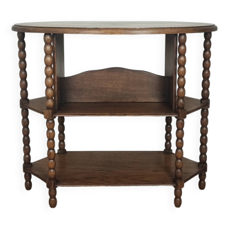 Guéridon, table d'appoint en chêne