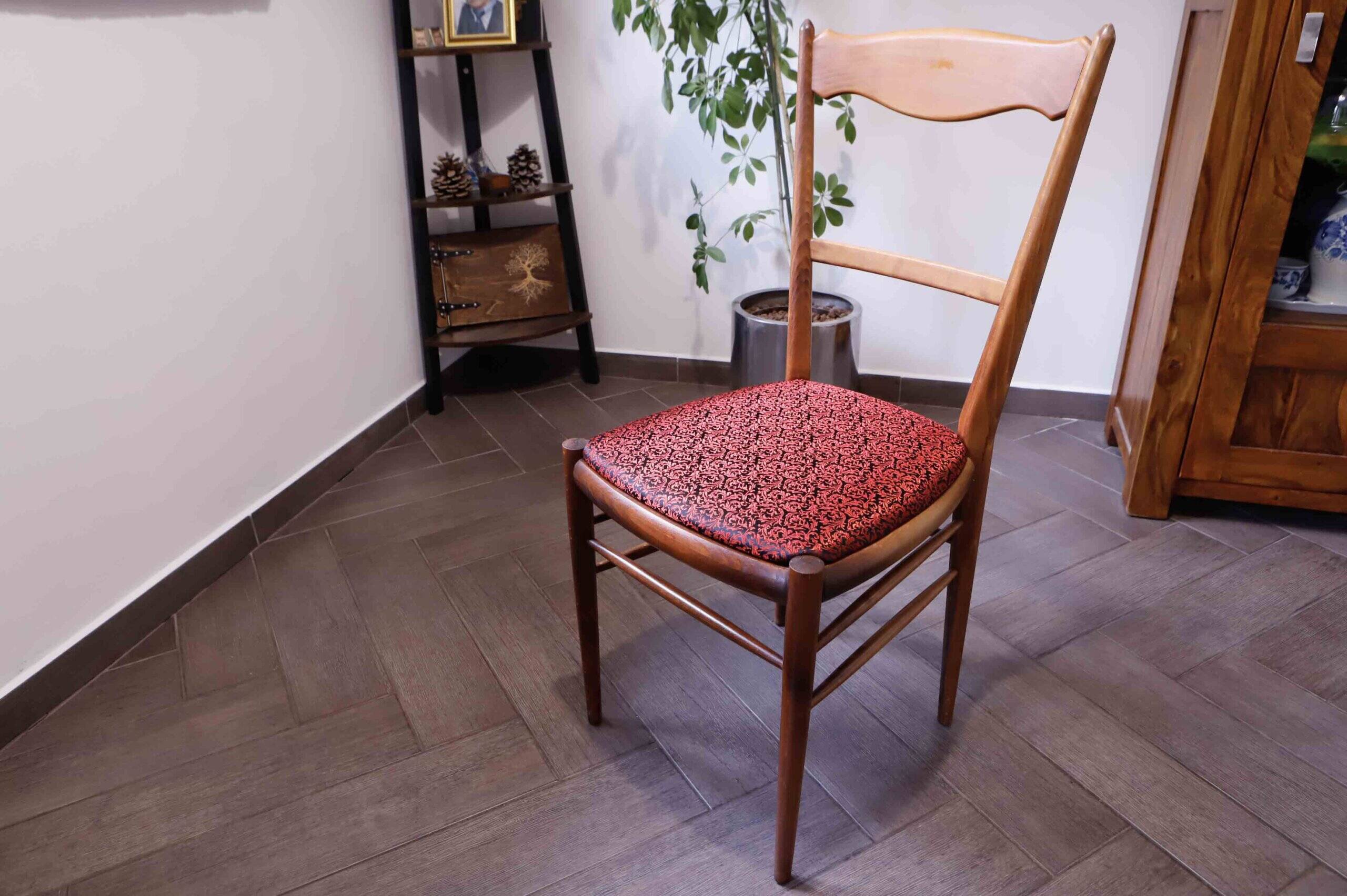 Set of retro dining chairs – Dřevotvar Jablonné nad Orlicí