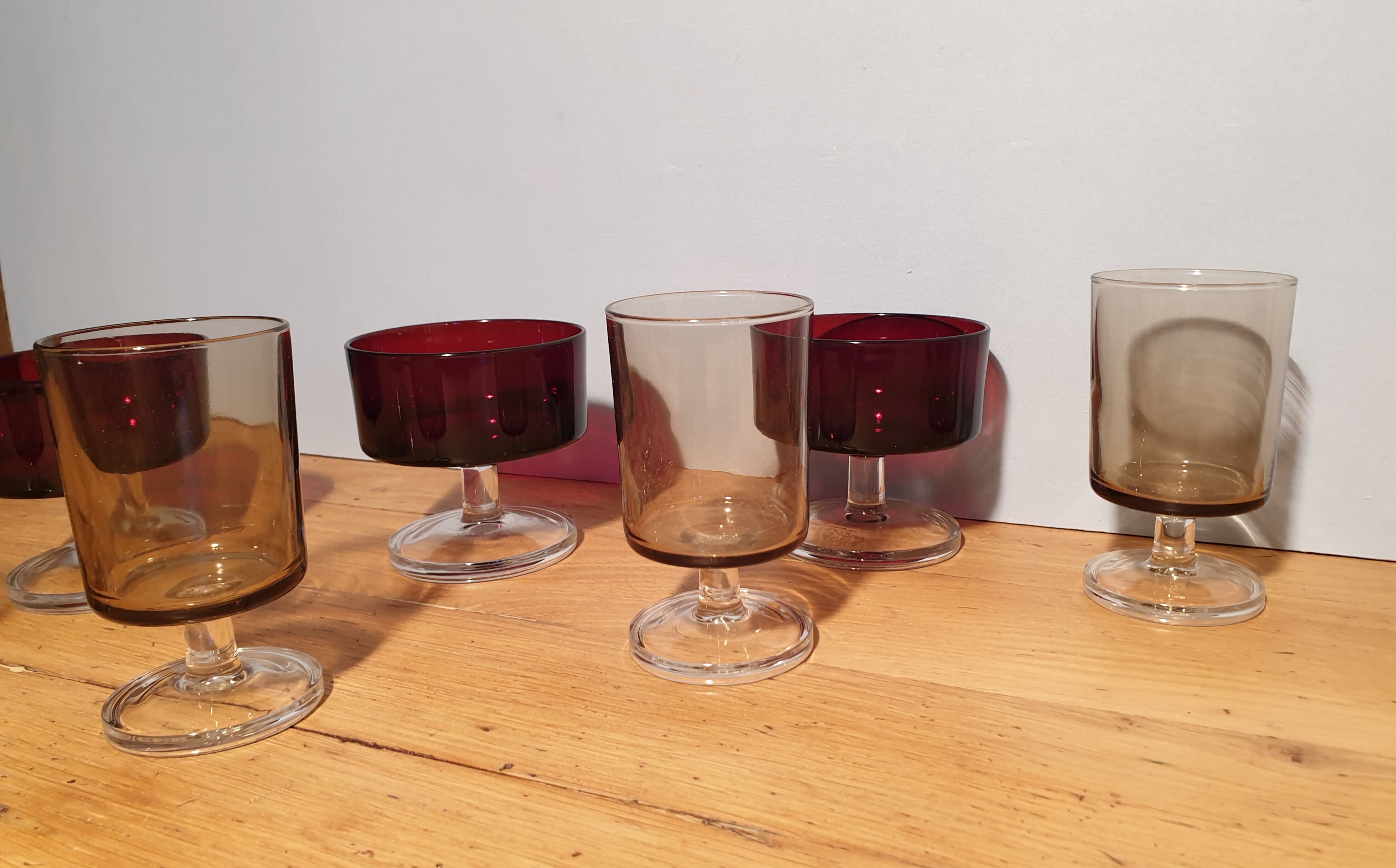 Set glasses and cups 1970