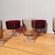 Ensemble verres et coupes 1970