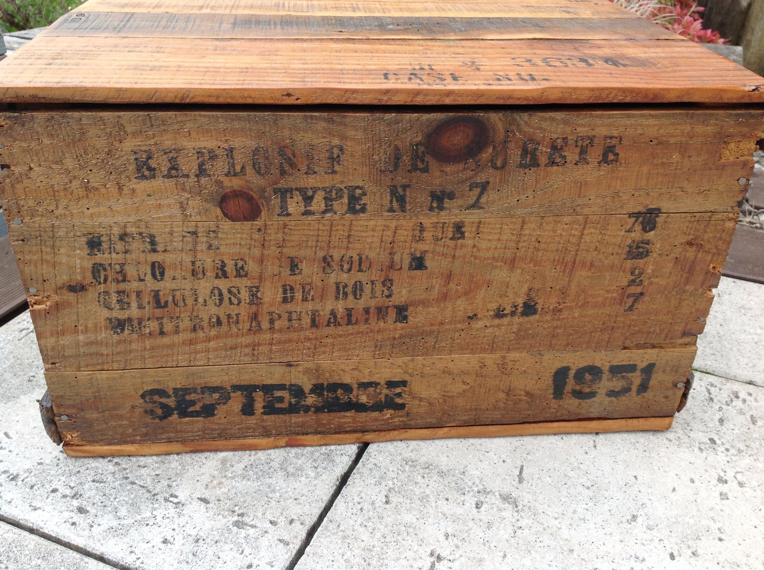 Old wooden crate explosive industrial style 50