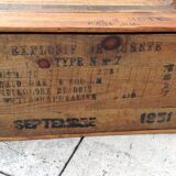 Old wooden crate explosive industrial style 50