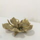 Cendrier fleur en laiton
