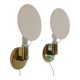 Paire d'appliques scandinave de Hovik 1970