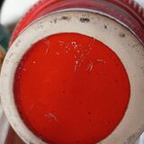 Red Ilk Keramik Vase by J. L Knodgwn