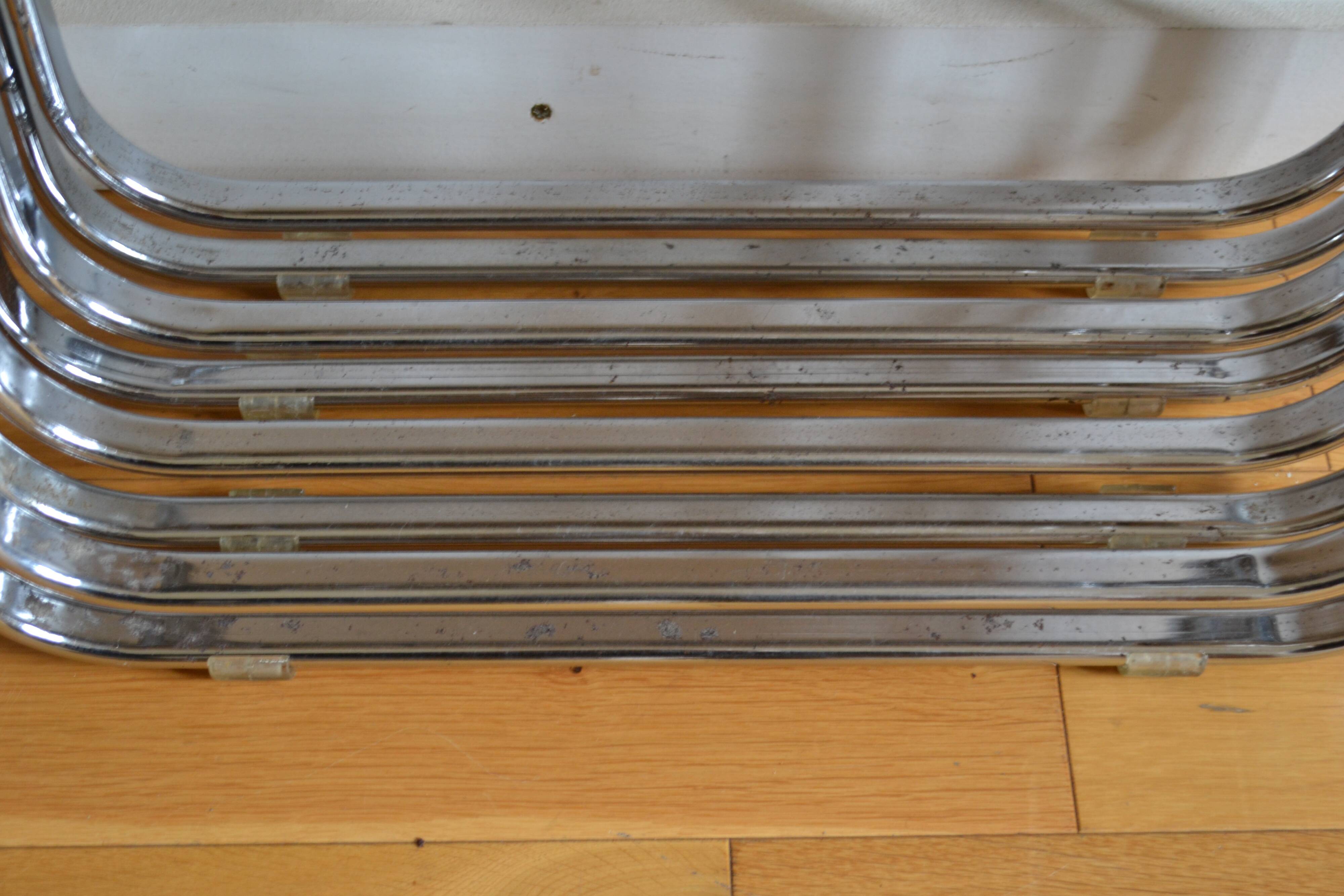 4 chaises Plia by Giancarlo Piretti @ castelli circa 1970