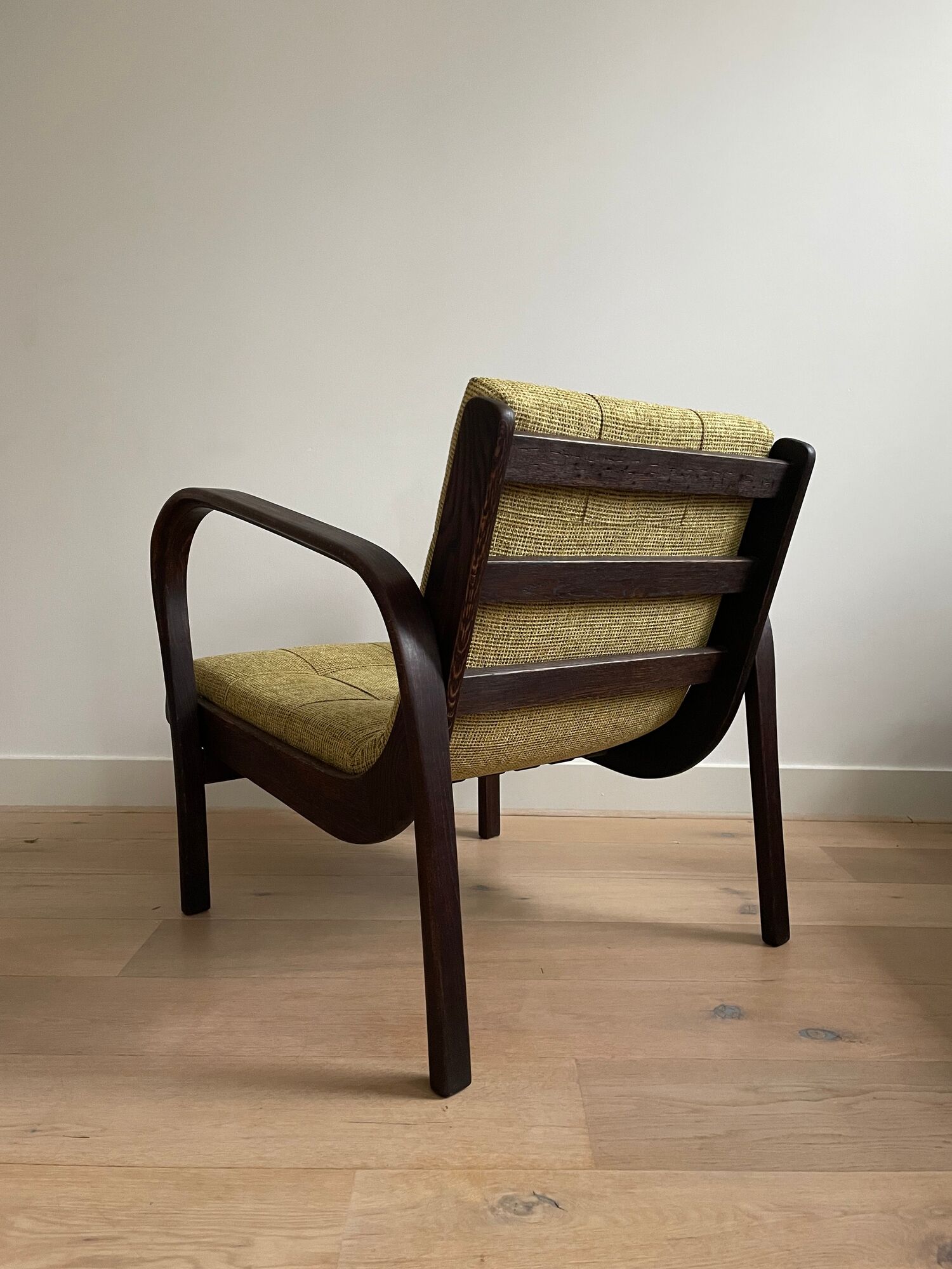Armchair by Karol Kozelka and Antonin Kropacek for Interior Praha, 1950s