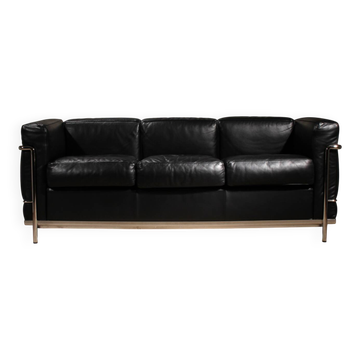 3-Seater Sofa ‚LC2‘ by Le Corbusier, P. Jeanneret, C. Perriand for Cassina