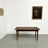 Small farmhouse table / desk in solid cherry wood