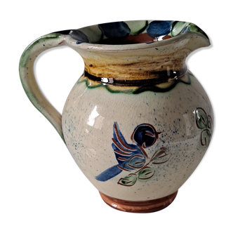 Pitcher glazed earth jug