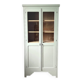1940s French Gray Library