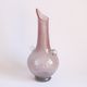 Pink Pulegoso glass vase with little ears, 1960s