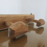Wabi sabi coat rack 4 patères 40 50