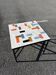 table basse artisanal en zellige marocain