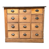 Haberdashery craft cabinet with 12 drawers